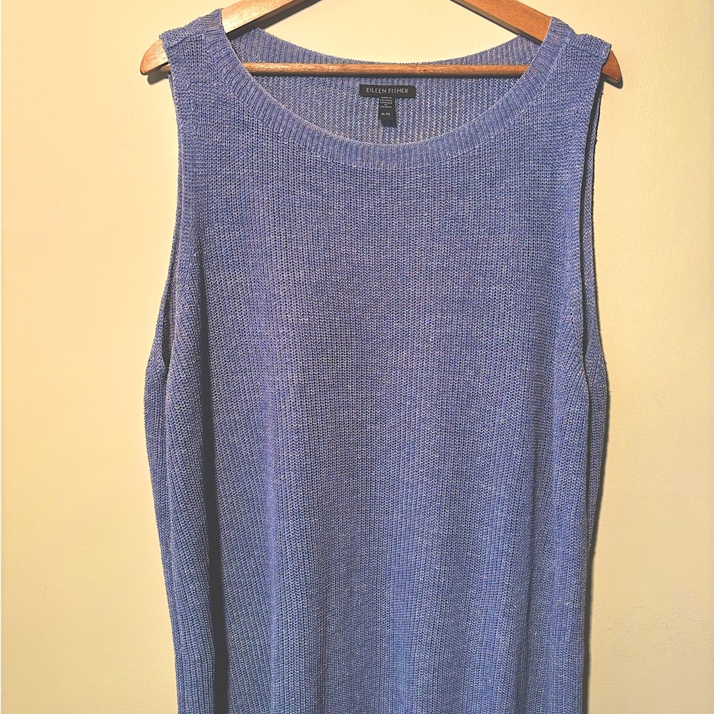 Eileen Fisher 100% Organic Linen Tunic (3)
